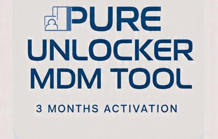 PURE UNLOCKER MDM TOOL 🔥  3MONTHS ACTIVATION